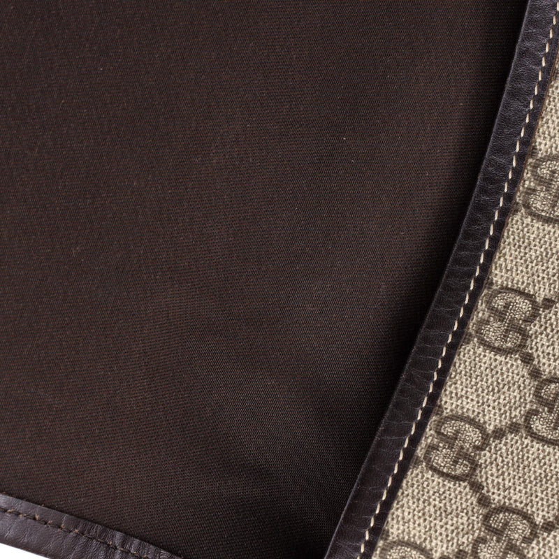 Gucci Flap Messenger Gg Coated Canvas
