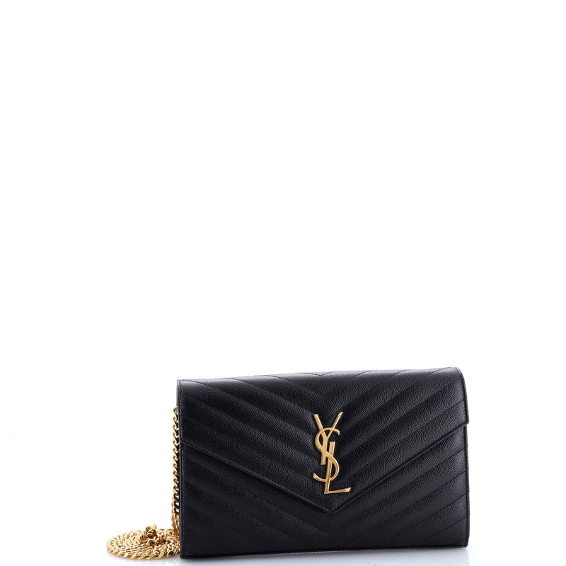 Saint Laurent Classic Wallet On Chain
