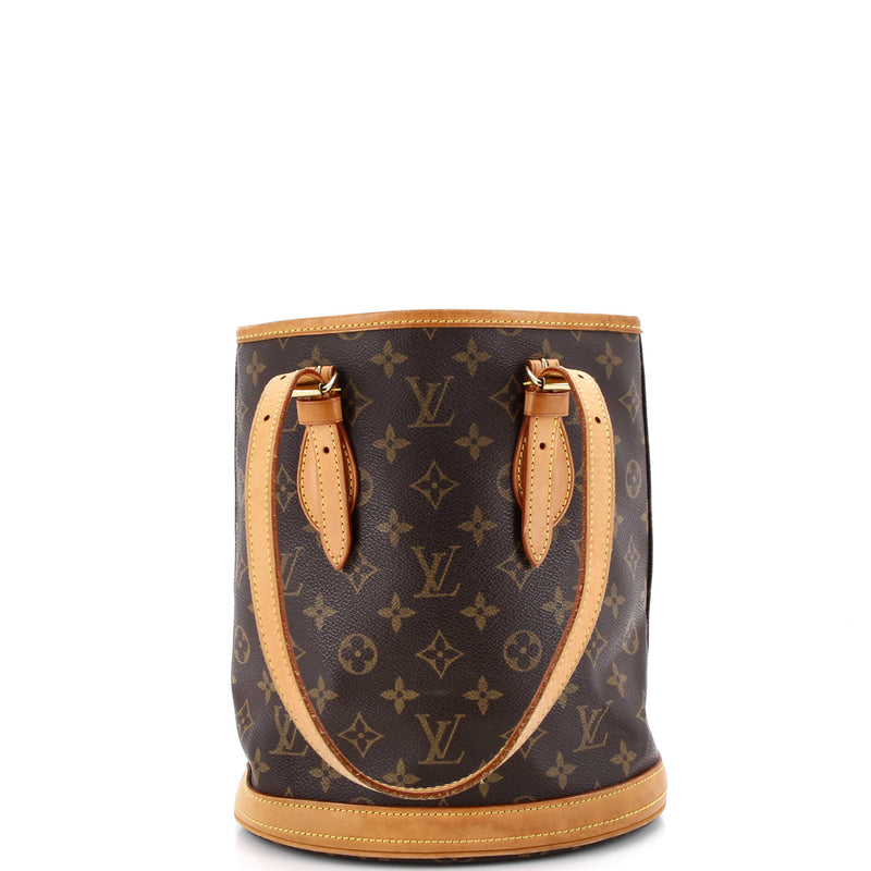 Louis Vuitton Petit Bucket Bag Canvas