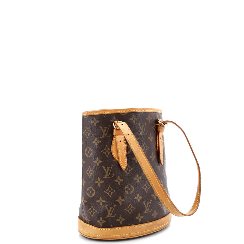 Louis Vuitton Petit Bucket Bag Canvas