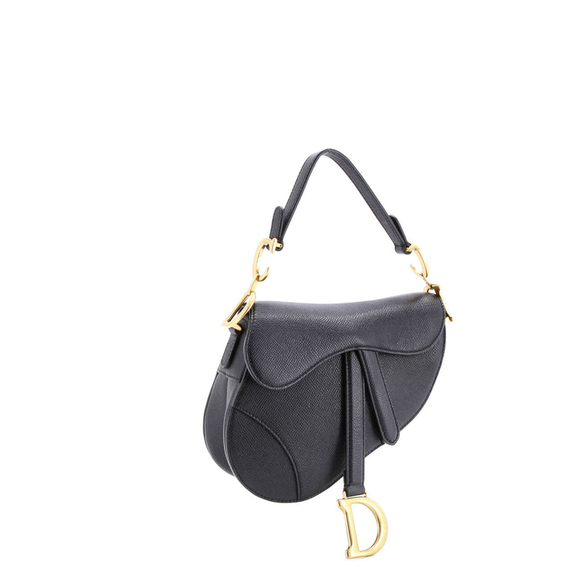 Christian Dior Saddle Handbag Leather