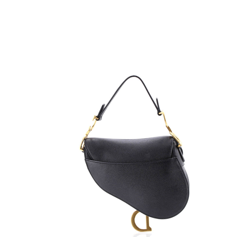 Christian Dior Saddle Handbag Leather