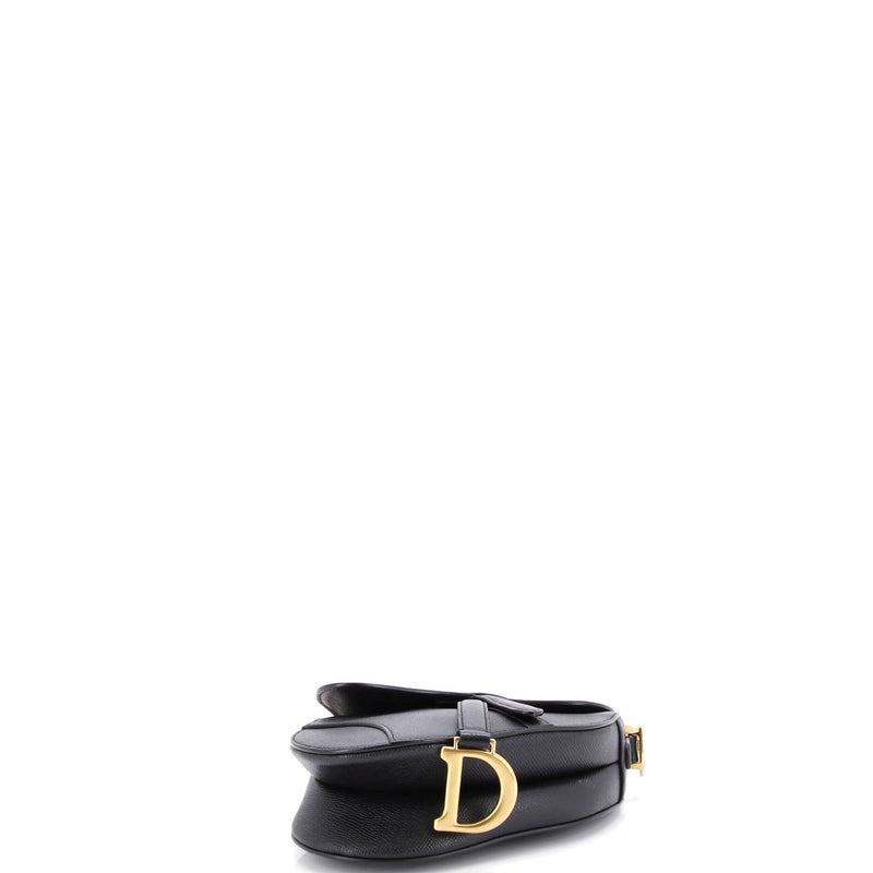 Christian Dior Saddle Handbag Leather
