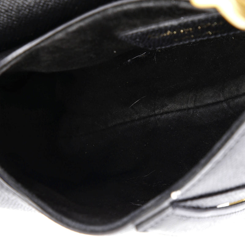 Christian Dior Saddle Handbag Leather