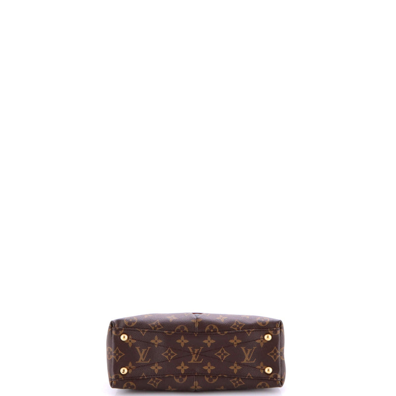 Louis Vuitton V Tote Canvas And Leather