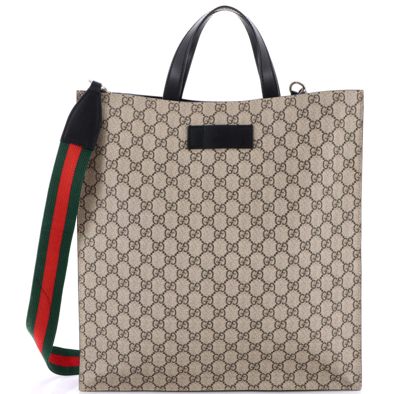 Gucci Convertible Soft Open Tote Gg