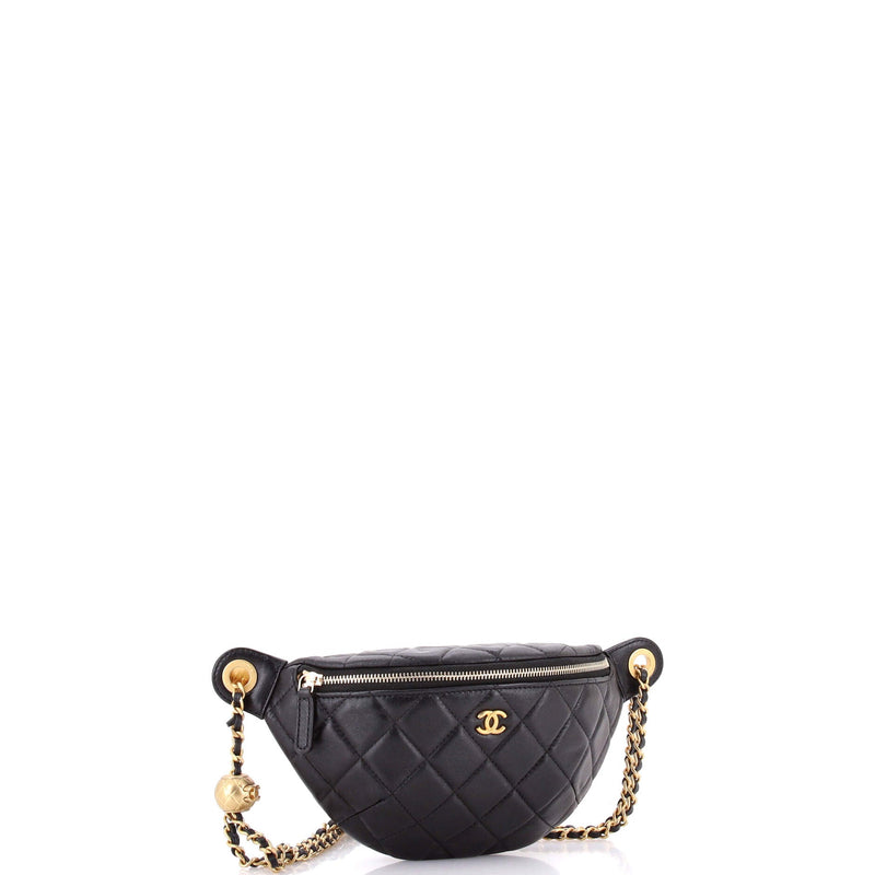 Chanel Pearl Crush Waist Bag Quilted