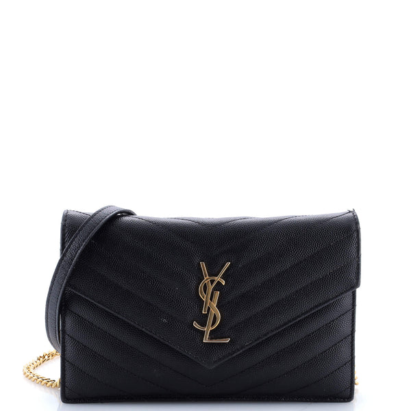 Saint Laurent Classic Wallet On Chain