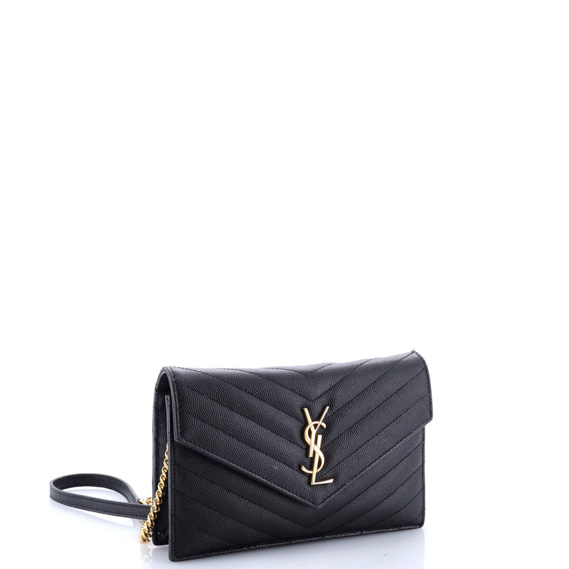 Saint Laurent Classic Wallet On Chain