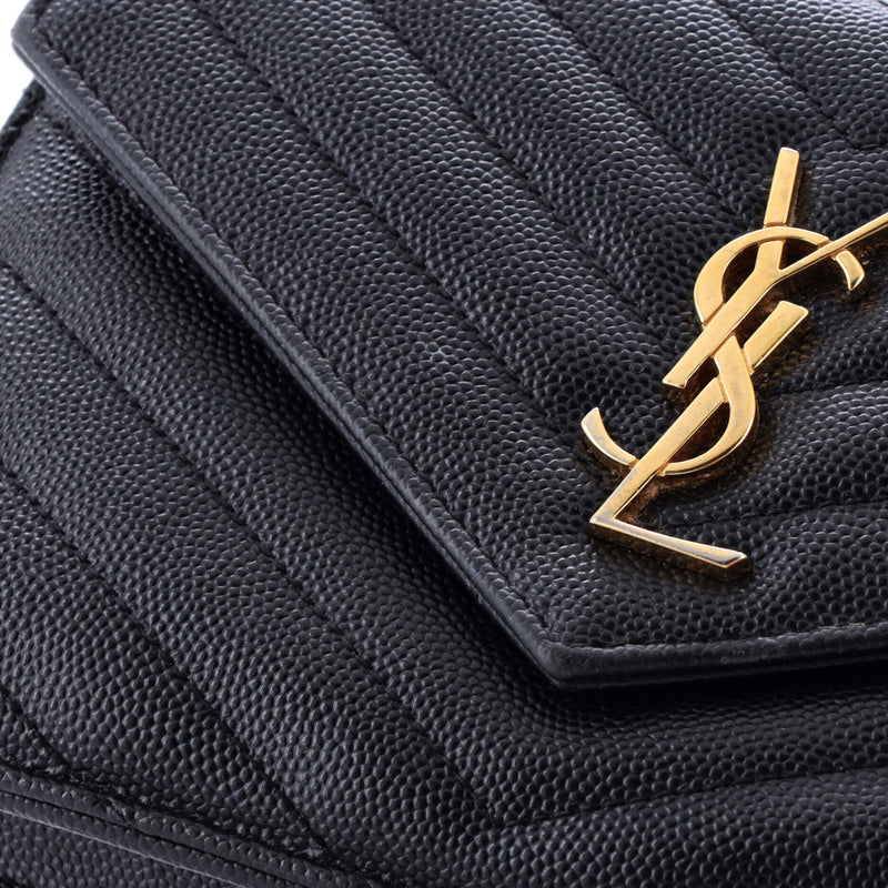 Saint Laurent Classic Wallet On Chain