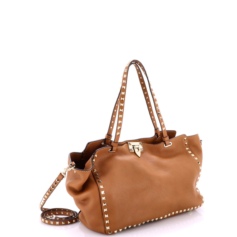 Valentino Garavani Rockstud Tote Pebbled