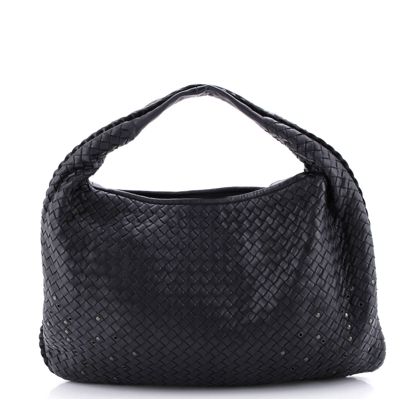 Bottega Veneta Hobo Studded Intrecciato