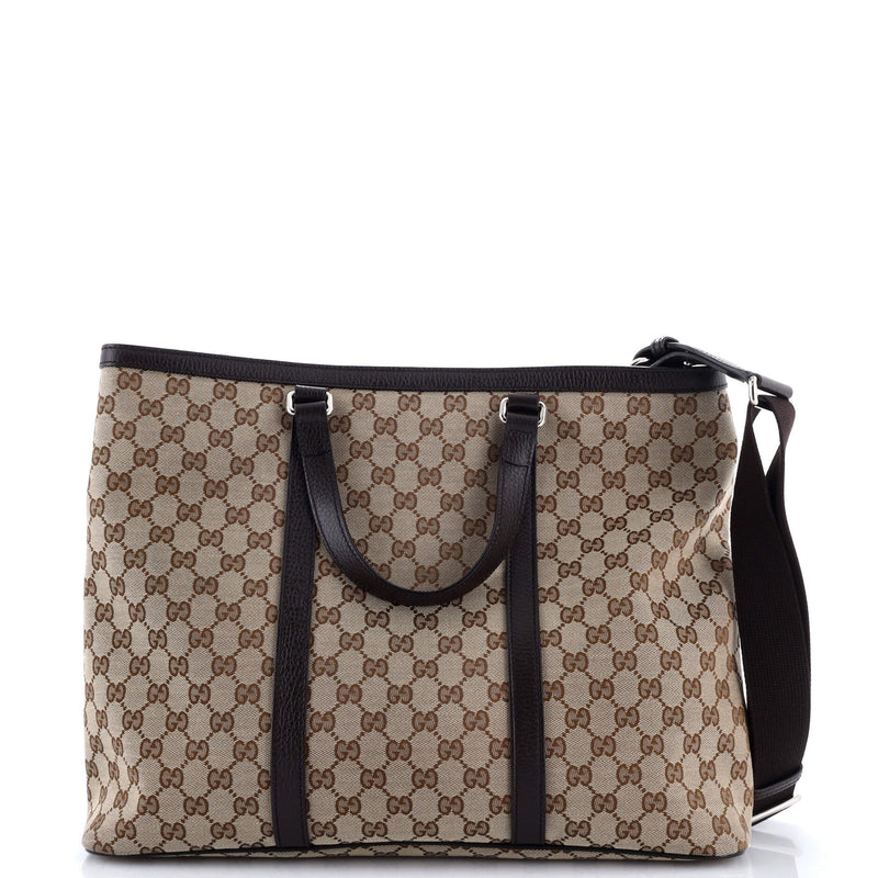 Gucci Joy Convertible Tote Gg Canvas