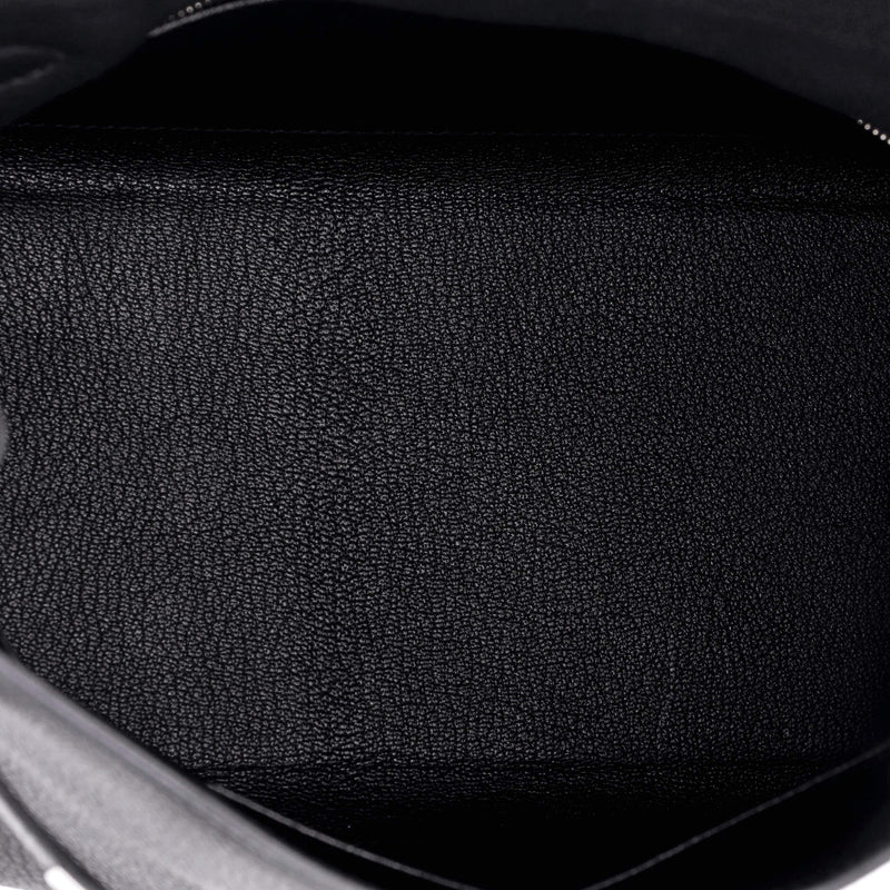 Hermes Kelly Handbag Noir Togo With