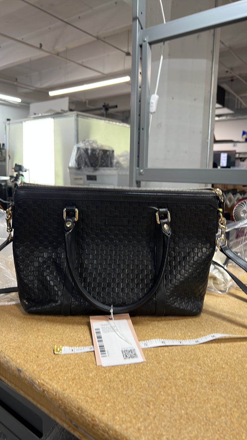 Margaux Tote Microguccissima Leather