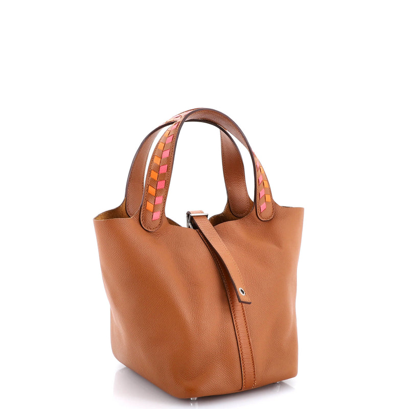 Hermes Picotin Lock Bag Tressage Epsom