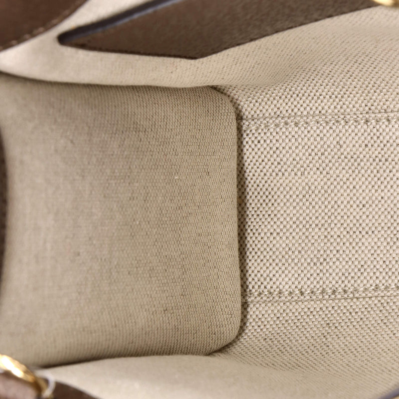 Gucci Vertical Tote Jumbo Gg Canvas Mini