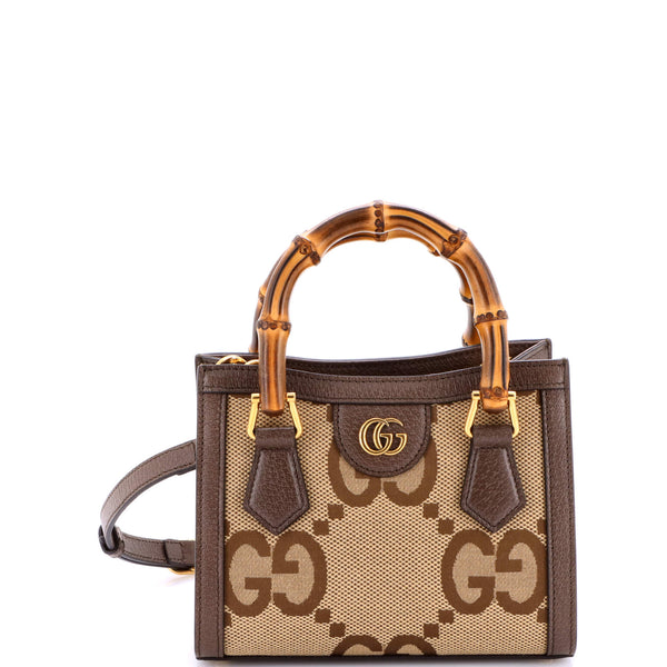 Gucci Diana Nm Bamboo Handle Tote Jumbo