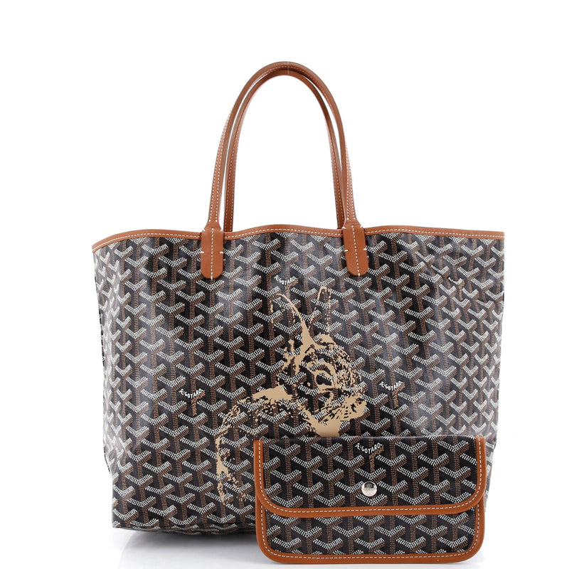 Goyard Saint Louis Tote Printed Coated
