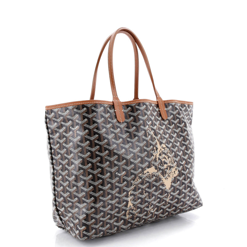 Goyard Saint Louis Tote Printed Coated