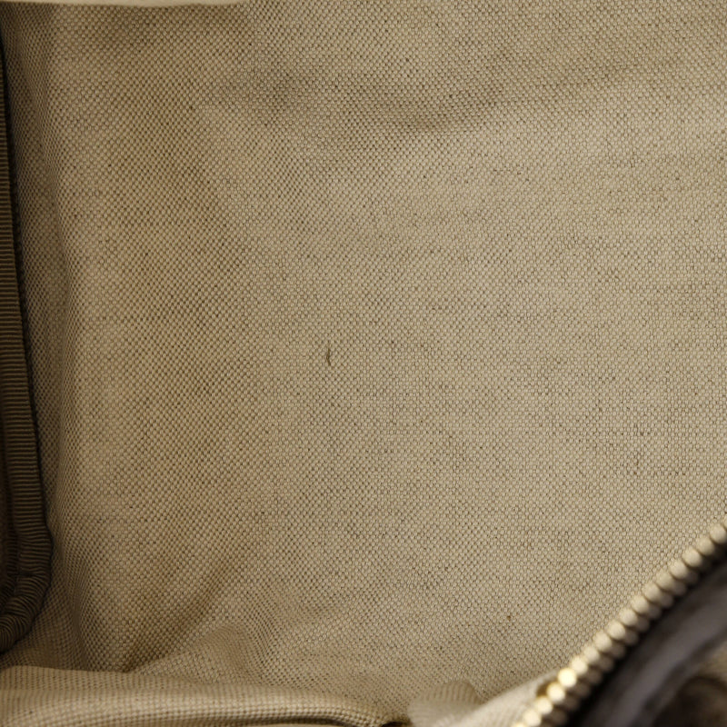 Gucci Vintage Web Boston Bag Gg Canvas