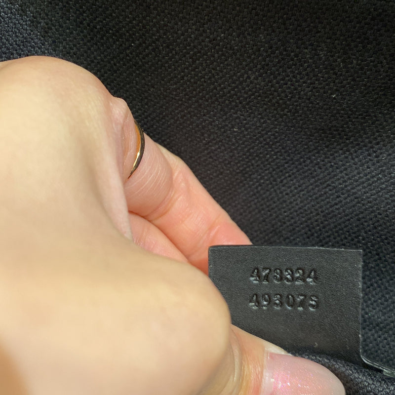 Gucci Web Zip Backpack Gg Coated Canvas