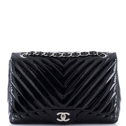 Chanel Classic Single Flap Bag Chevron