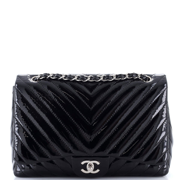 Chanel Classic Single Flap Bag Chevron
