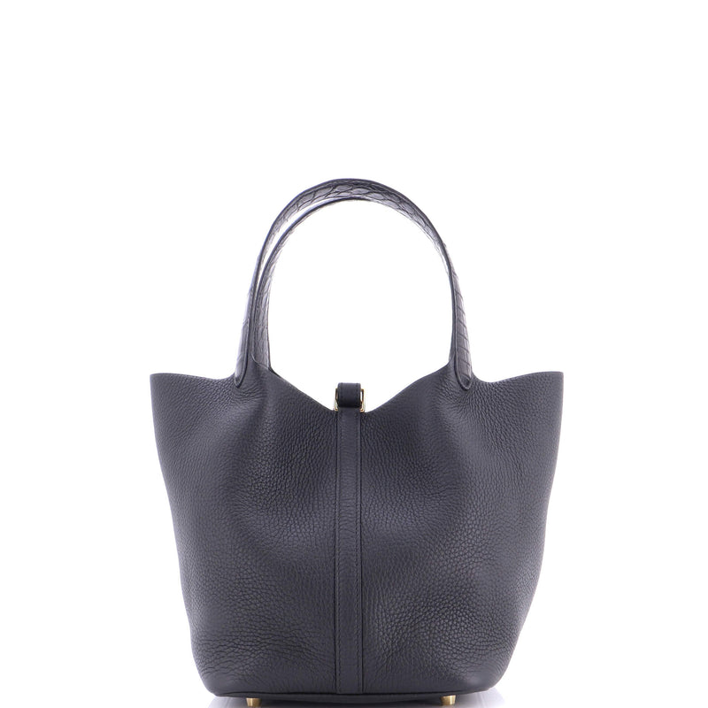 Hermes Touch Picotin Lock Bag Clemence
