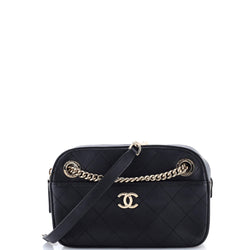 Chanel Camera Case Bag Quilted Calfskin