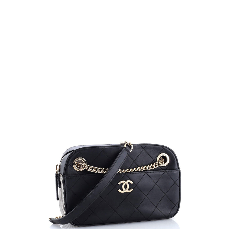 Chanel Camera Case Bag Quilted Calfskin