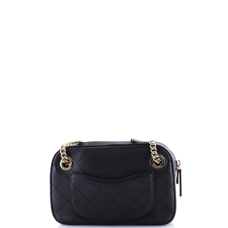 Chanel Camera Case Bag Quilted Calfskin