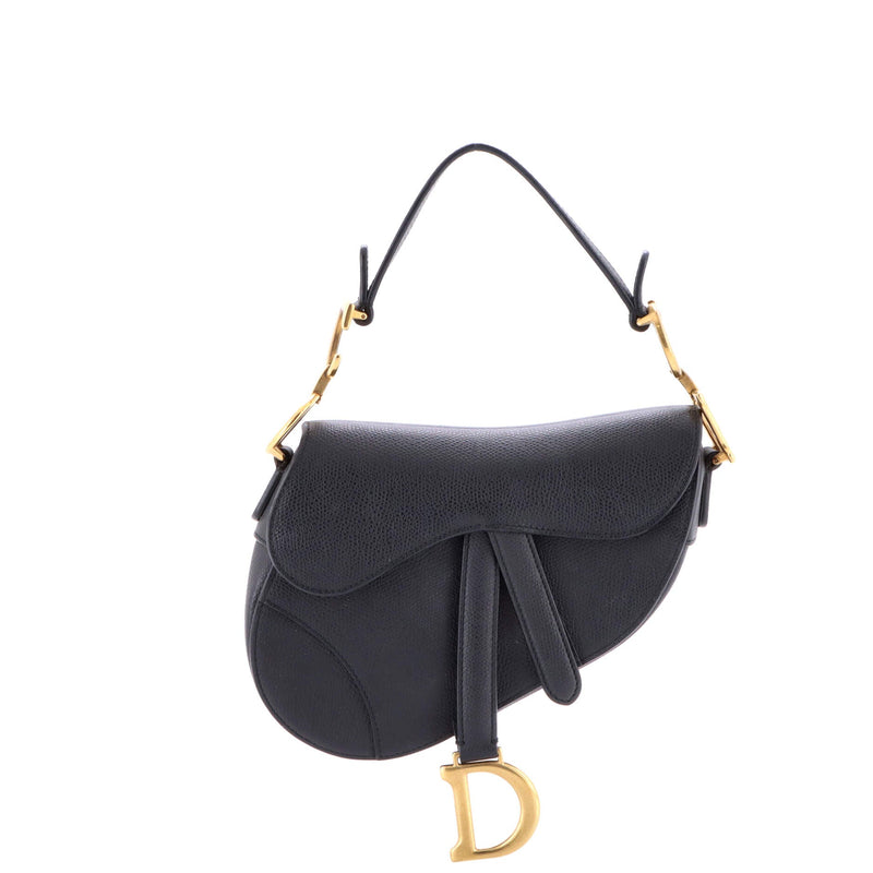 Christian Dior Saddle Handbag Leather