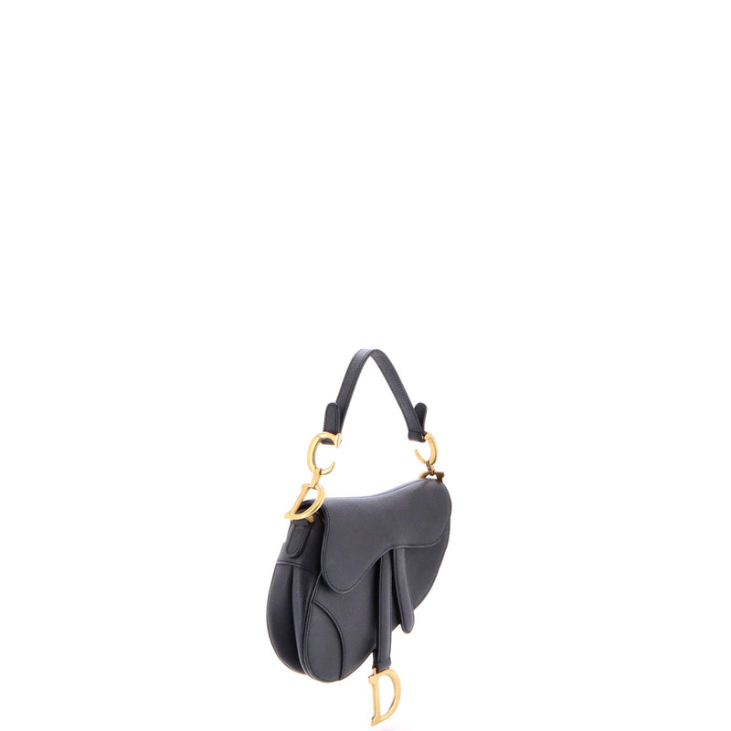 Christian Dior Saddle Handbag Leather