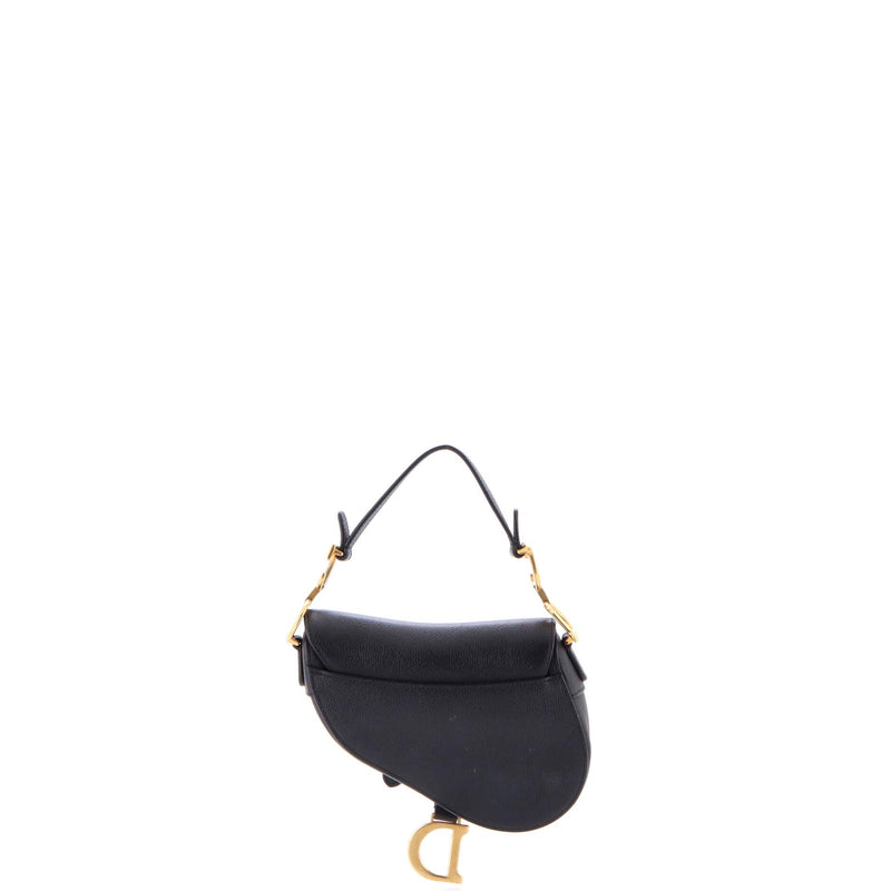 Christian Dior Saddle Handbag Leather