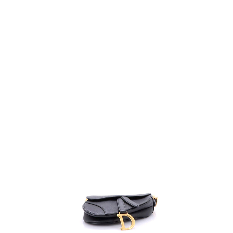 Christian Dior Saddle Handbag Leather