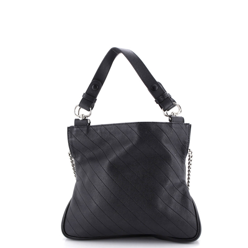 Gucci Blondie Nm Tote Diagonal Quilted