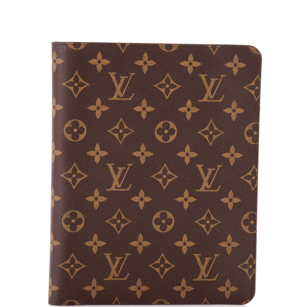Louis Vuitton Desk Agenda Cover Canvas