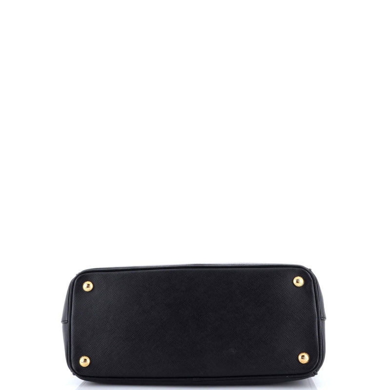 Prada Galleria Double Zip Tote Saffiano