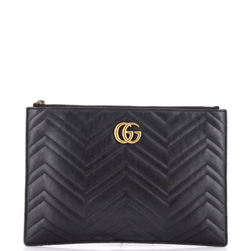 Gucci Gg Marmont Clutch Matelasse