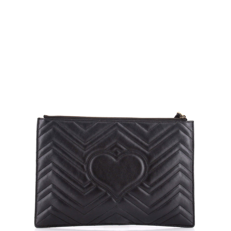 Gucci Gg Marmont Clutch Matelasse