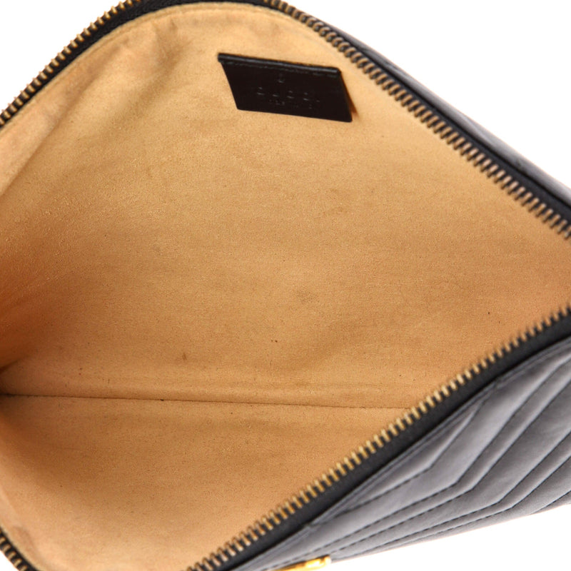 Gucci Gg Marmont Clutch Matelasse