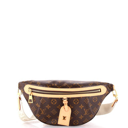 Louis Vuitton High Rise Bum Bag Canvas