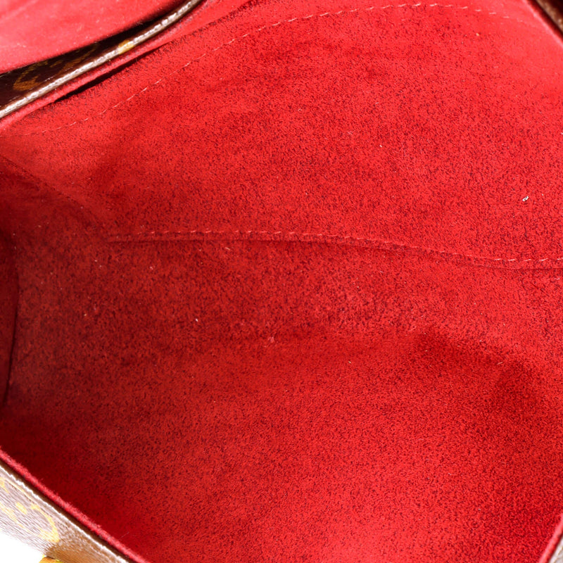 Louis Vuitton Sonatine Handbag Canvas