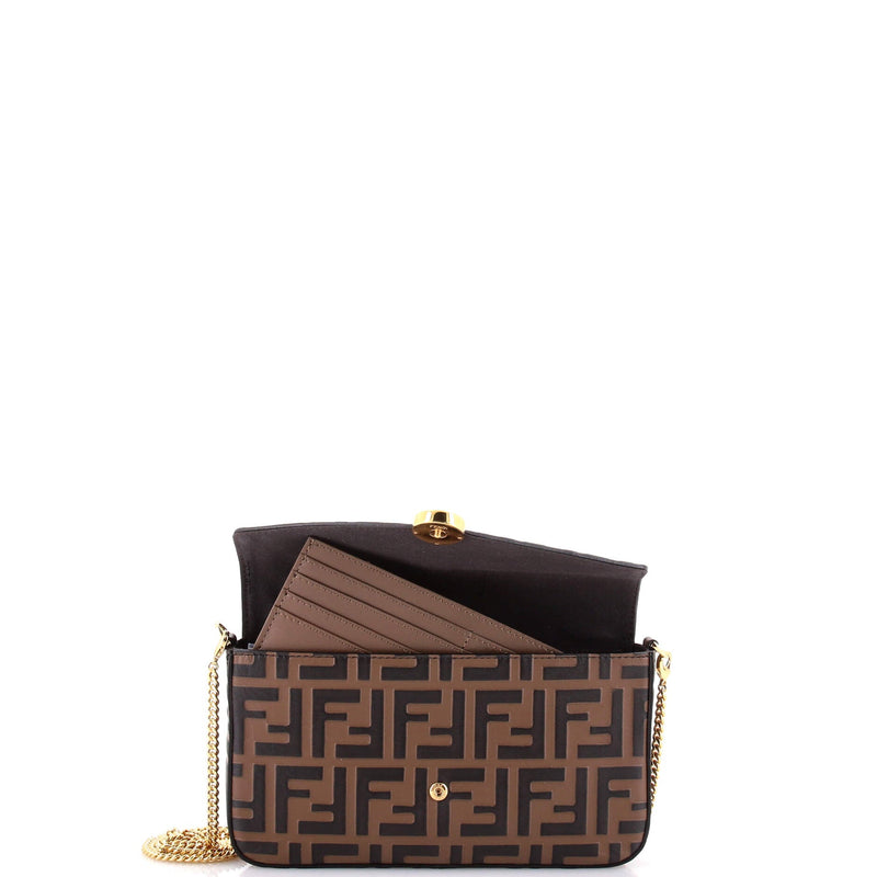 F Is Fendi Envelope Clutch On Chain