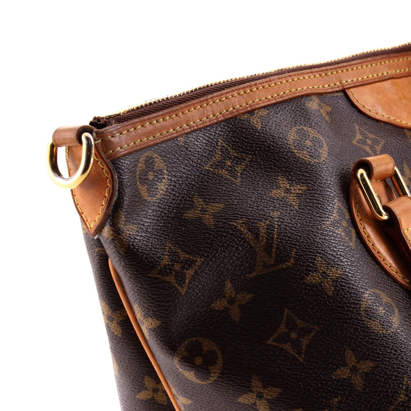 Louis Vuitton Palermo Handbag Canvas Pm