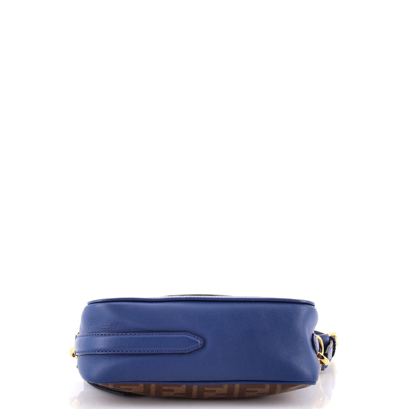 F Is Fendi Logo Stamp Camera Bag Zucca