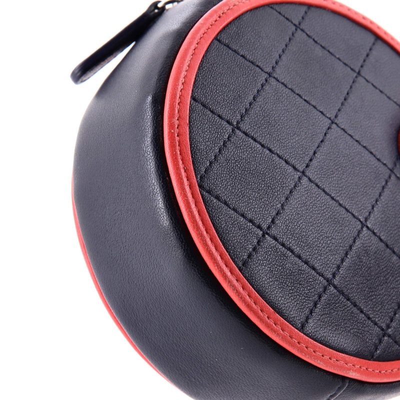 Chanel Color Pop Round Clutch With Chain