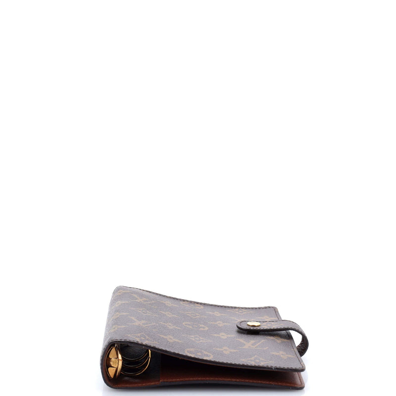 Louis Vuitton Ring Agenda Cover Canvas