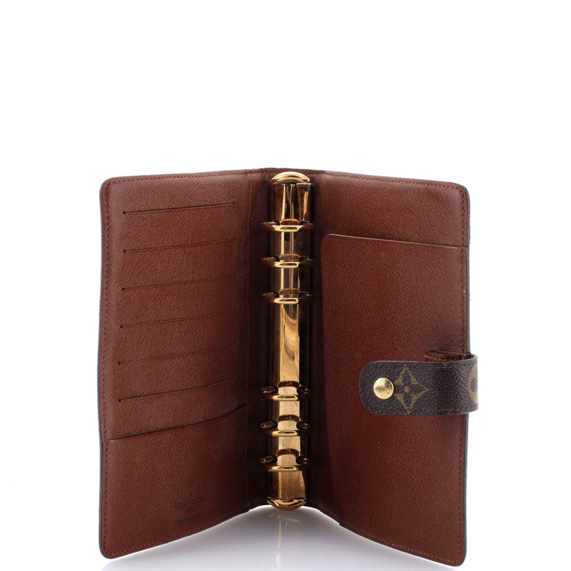 Louis Vuitton Ring Agenda Cover Canvas